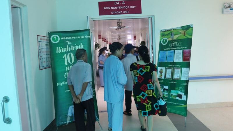 DK Pharma chia sẻ kiến thức phòng và điều trị bệnh cùng câu lạc bộ tiểu đường tại Bệnh viện Thanh Nhàn