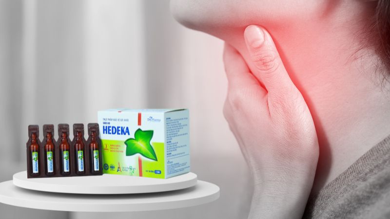 Dung dịch uống Hedeka cho viêm họng – Giải pháp hiệu quả từ thảo dược