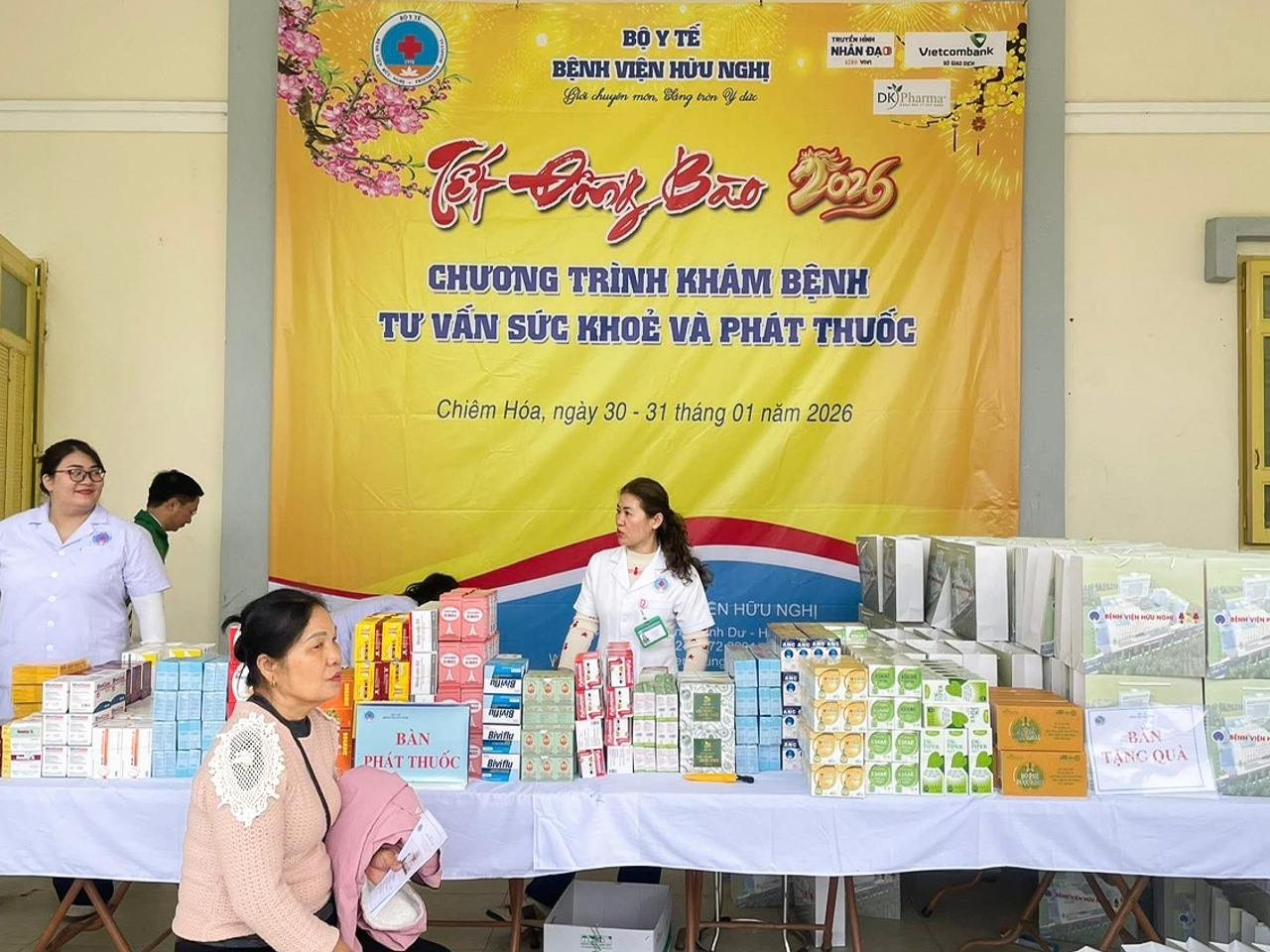 Tết đồng bào 2026- Mang tết & sức khỏe đến với bà con Chiêm Hóa