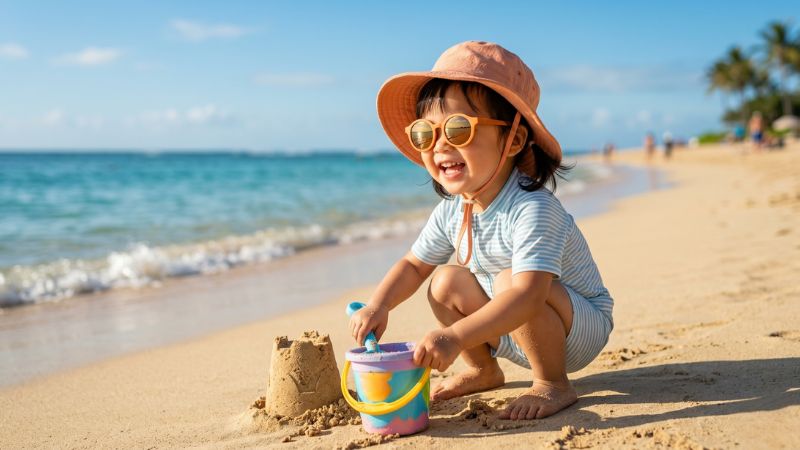4 Nguyên tắc  bảo vệ mắt cho trẻ mùa nắng nóng