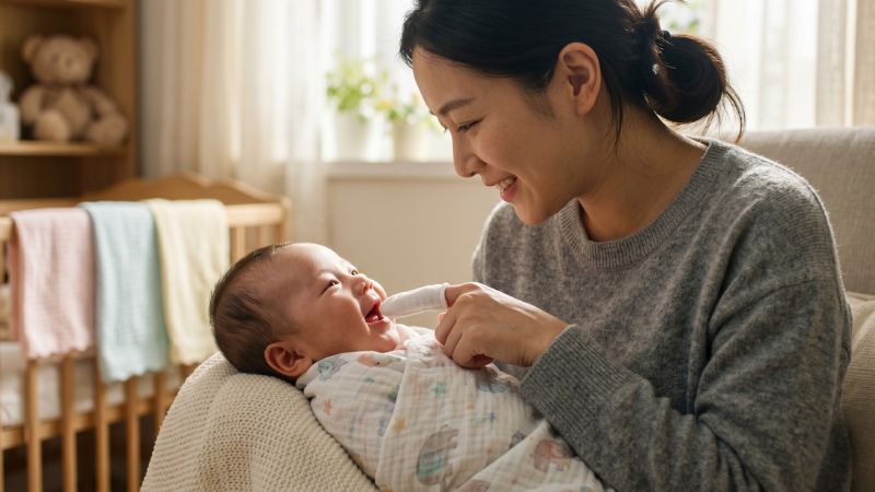 Gạc rơ lưỡi cho trẻ sơ sinh loại nào tốt? 4 tiêu chí cốt lõi các mẹ cần biết